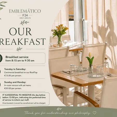 Hotel Emblematico F24-only Adults 3*