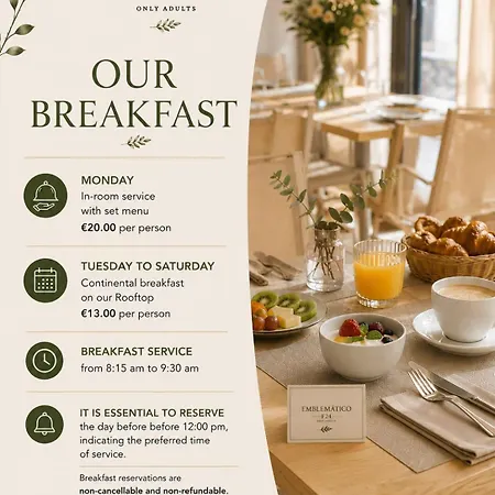 Emblematico F24-only Adults Hotel 3*